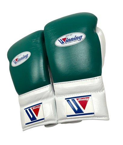 WINNING SPECIAL EDITION BOXING GLOVES GREEN/WHITE