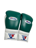 WINNING SPECIAL EDITION BOXING GLOVES GREEN/WHITE - Bob's Fight Shop