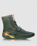 FLY STORM BOXING BOOTS GREEN/GOLD