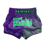 Fairtex BS1922 Racer Purple Muay Thai Shorts - Bob's Fight Shop