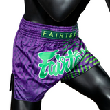Fairtex BS1922 Racer Purple Muay Thai Shorts - Bob's Fight Shop