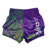 Fairtex BS1922 Racer Purple Muay Thai Shorts - Bob's Fight Shop
