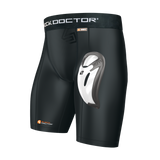 Shock Doctor Core Compression Shorts With Bio-Flex Cup - Bob's Fight Shop