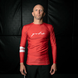 Gold BJJ Foundation Longsleeve Rash Guard - Bob's Fight Shop
