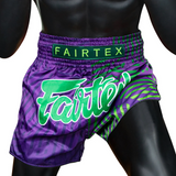 Fairtex BS1922 Racer Purple Muay Thai Shorts - Bob's Fight Shop