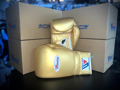 WINNING SPECIAL EDITION BOXING GLOVES GOLD