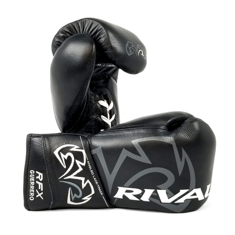 Rival RFX Guerrero Pro Fight Gloves (HDE-F) Black - Bob's Fight Shop