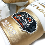 Rival RS-100 Professional Sparring Gloves White/Gold - Bob's Fight Shop