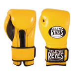 Cleto Reyes Velcro Training Gloves Yellow - Bob's Fight Shop