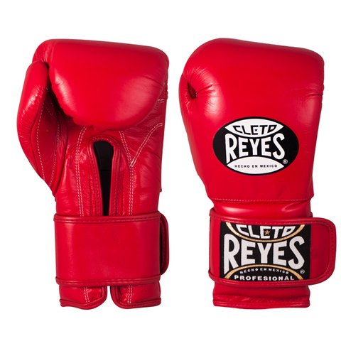 Cleto Reyes Velcro Training Gloves Red - Bob's Fight Shop