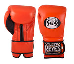 Cleto Reyes Velcro Training Gloves Orange - Bob's Fight Shop