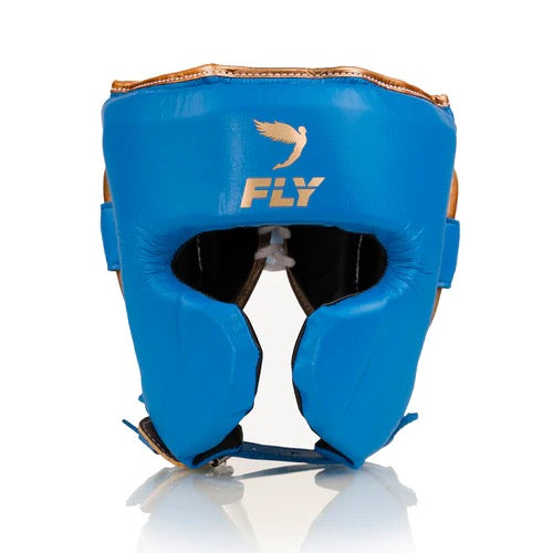 スーパーセール期間限定 FLY KNIGHT X HEADGEAR BLUE/GOLD | Bob's Fight Shop ボクシング