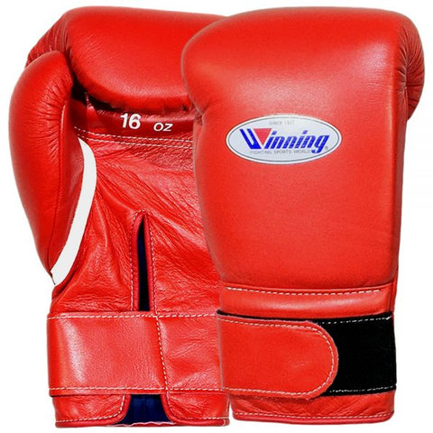 Winning Velcro Boxing Gloves Red - Bob's Fight Shop